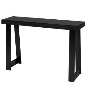 VEVOR 46 in Console Table, Modern Desk Behind the Couch, Wooden Rectangle Entrance Desk, Narrow Long Sofa Table Accent Stand for Hallway, Bedroom