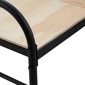 VEVOR Full Size Bunkie Board, 0.4 in Foldable Bed Board Slats with Connection, Wooden Mattress Support for Full Size Bed