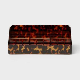 Leopard Print Makeup Organizer