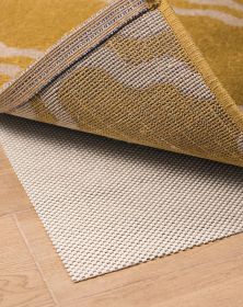 Non Slip Rug Pad Gripper 2 x 3 Ft Anti Skid Carpet Mat Provides Protection for Hardwood Floors and Hard Surfaces Extra Strong Grip and Thick Padd